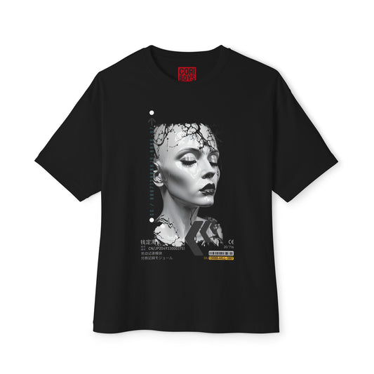 Chic Graphic Tee, Unisex Streetwear, Trendy Oversized Shirt, Modern Art T-Shirt, Casual Wear for Everyday Style