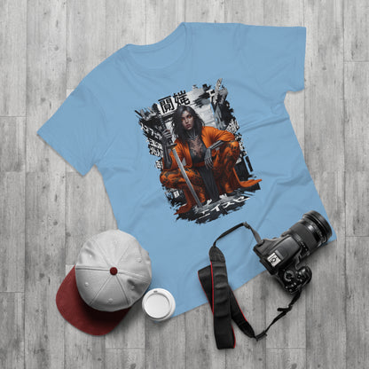 Urban Samurai Unisex T-shirt, Graphic Tee for Anime Fans, Streetwear Fashion, Unique Gift for Birthdays, Casual Wear