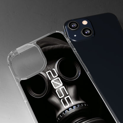 Phone Case Dystopian Gas Mask Design
