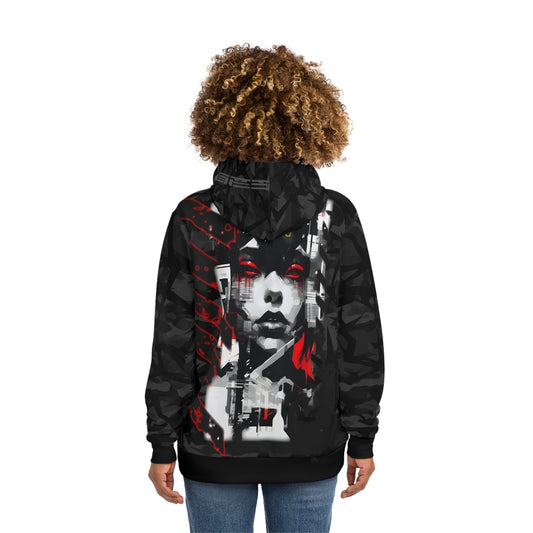 Stylish Urban Hoodie, Streetwear Fashion, Graphic Print Sweatshirt, Trendy Outerwear for Men and Women, Gift for Fashion Lovers