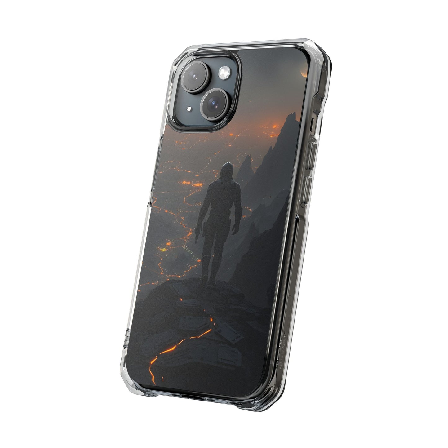 Magnetic Clear Impact Phone Cases, Adventure Phone Cover, Gamer Gift, Customizable Phone Shell, Trendy Tech Accessory