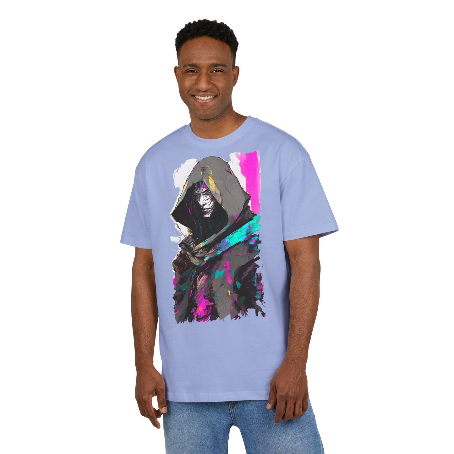 Stylish Oversized Graphic Tee featuring Artistic Illustration, Casual Wear, Unisex T-Shirt, Streetwear Fashion, Gift for Art Lovers