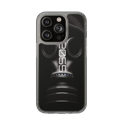 Phone Case Dystopian Gas Mask Design