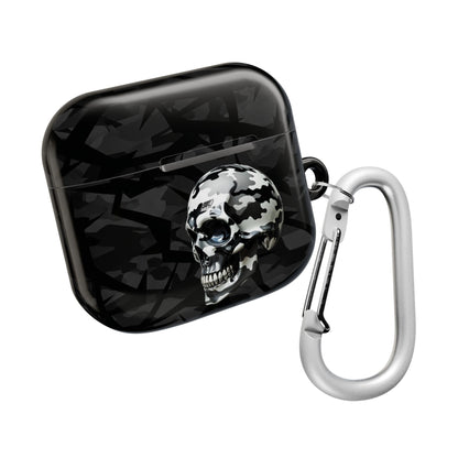 Edgy Skull AirPod Case | Unique Headphone Accessories | Gift for Music Lovers, Tech Enthusiasts, Birthdays, Holidays, Halloween