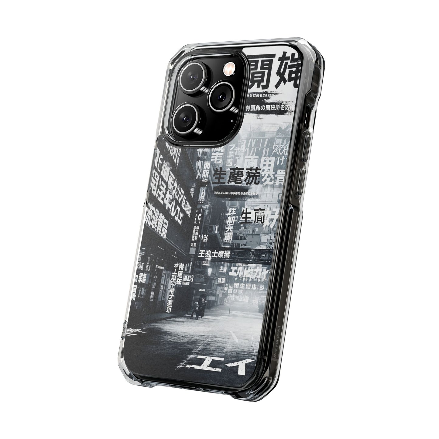 Stylish Magnetic Clear Impact Cases, Phone Protection, Urban Aesthetic, Gift for Tech Lovers, Summer Vibes, Trendy Accessories