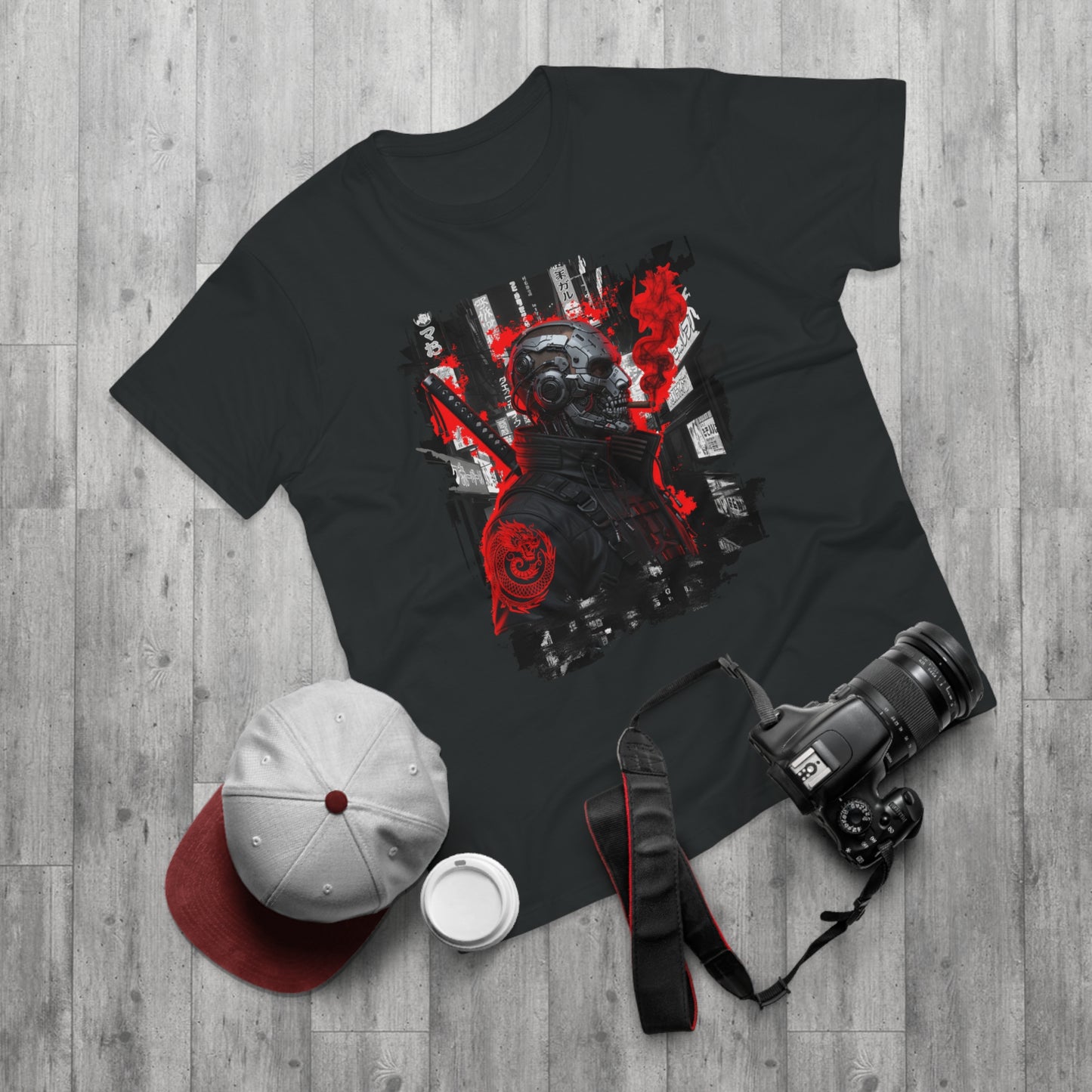 Unisex Graphic Tee - Urban Skull Design, Streetwear Shirt, Cool T-Shirt, Casual Fashion, Edgy Gift for Him, Festival Wear