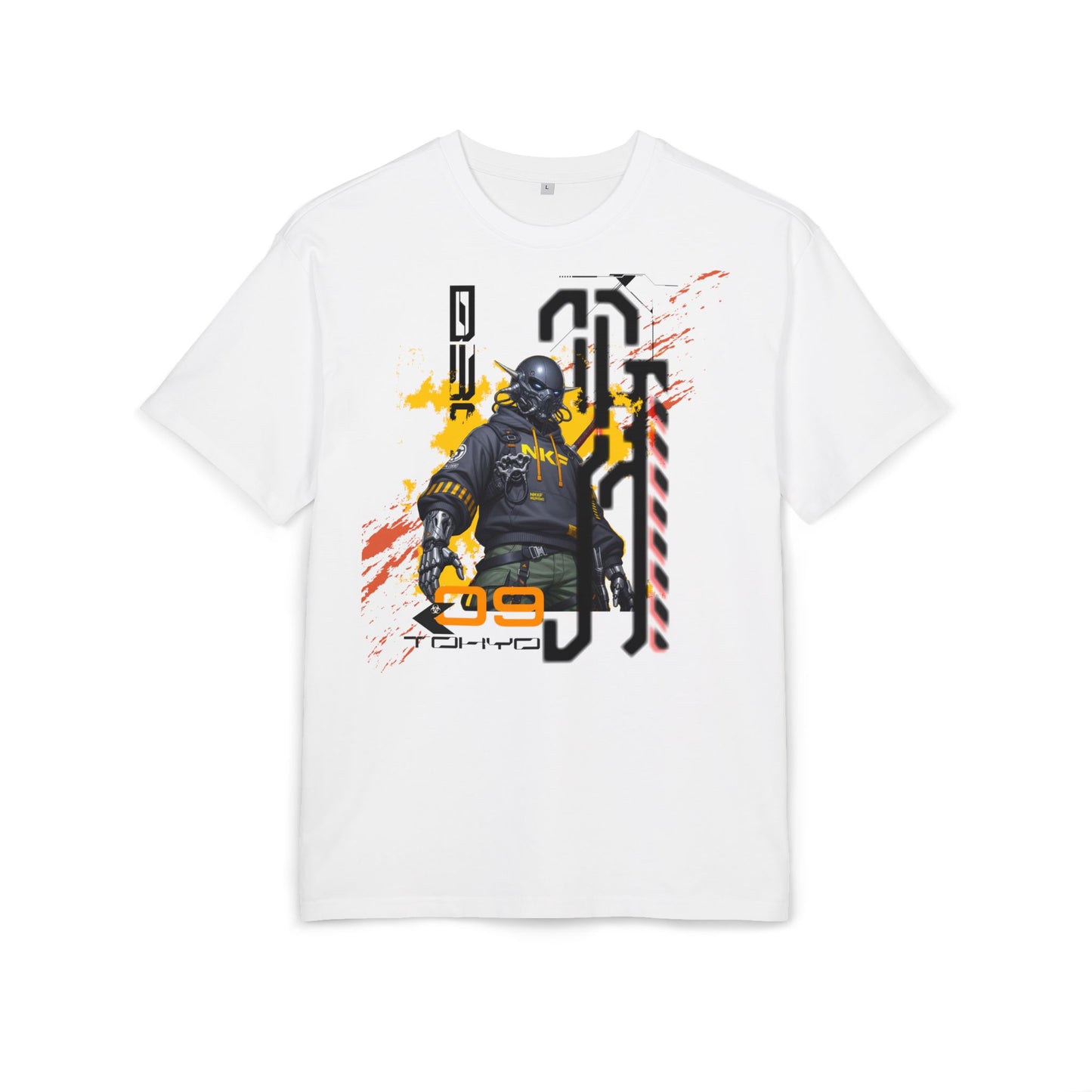 Urban Street Art Oversize Tee, Graphic Tee, Hip Hop Apparel, Streetwear Style, Men’s and Women’s Fashion, Casual Wear