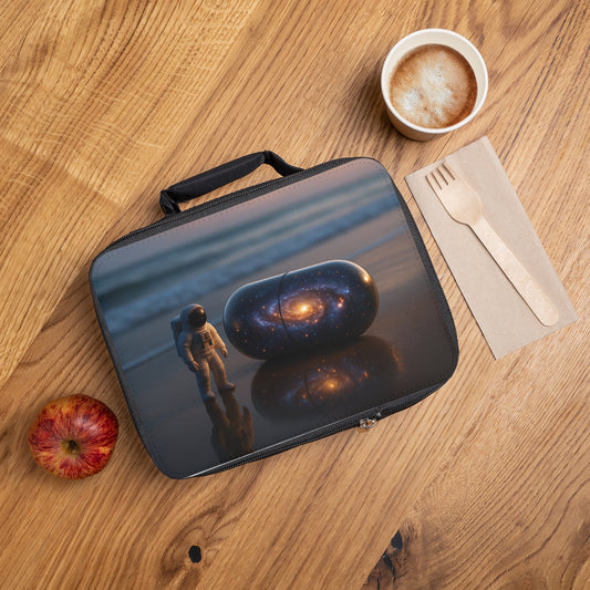 Galactic Adventure Lunch Bag | Space Theme Lunch Tote, Astronaut Design, Kids Lunch Box, Teacher Gift, Back to School