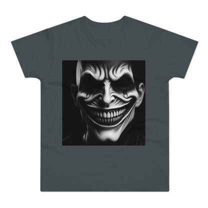 Creepy Clown Unisex T-Shirt - Unisex Graphic Tee for Halloween, Horror Fans, Costume Party, Unique Gift Idea, Spooky Apparel