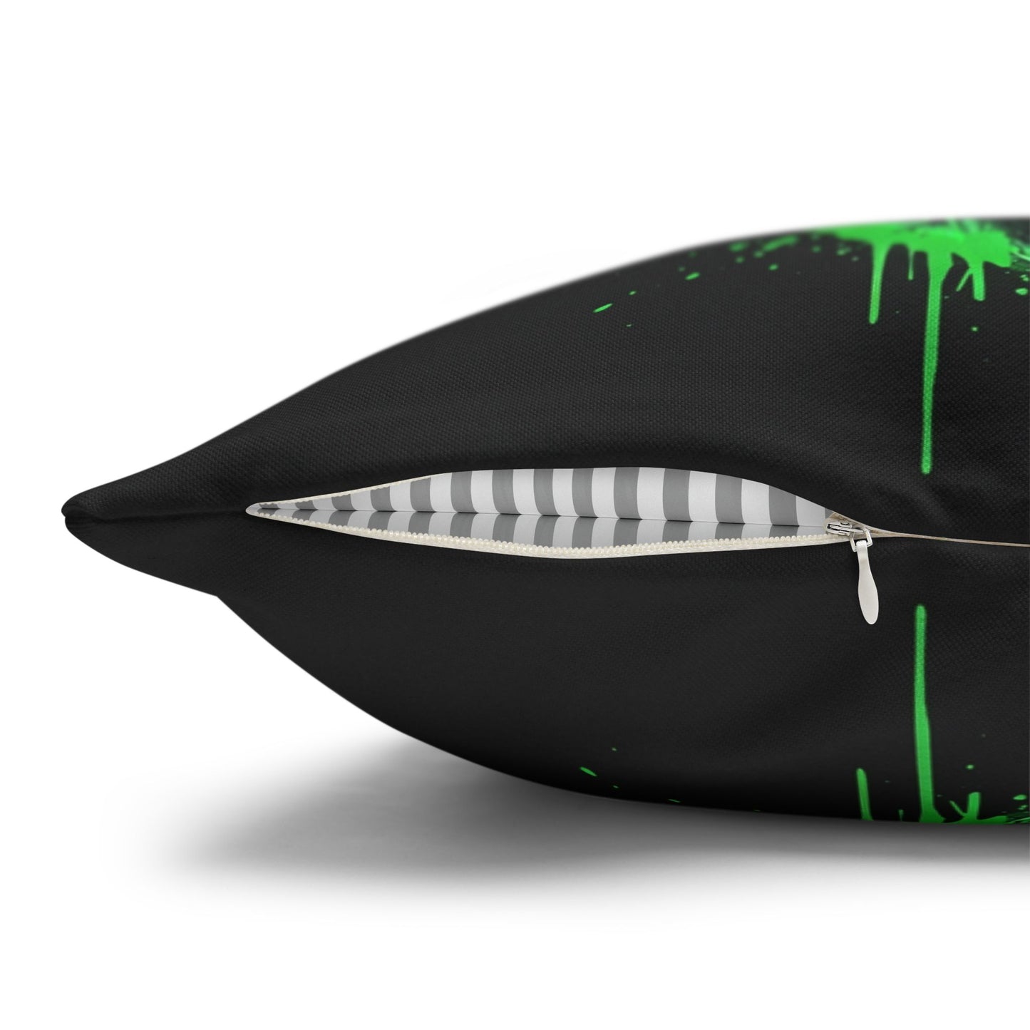 Futuristic Skull Pillowcase | Gothic Decor, Cyberpunk Home Accessories, Unique Gift, Halloween Decor, Throw Pillow
