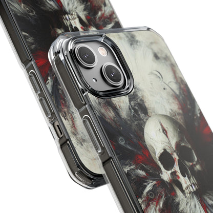 Gothic Skull Phone Case, Unique iPhone Cover, Edgy Smartphone Protector, Halloween Gift, Alternative Accessories