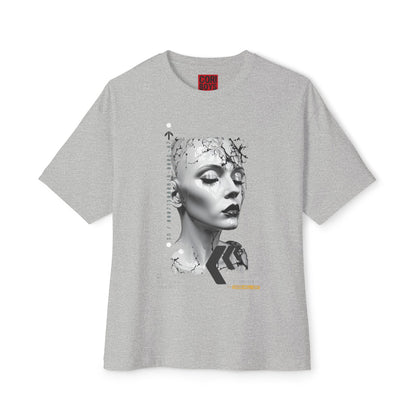 Chic Graphic Tee, Unisex Streetwear, Trendy Oversized Shirt, Modern Art T-Shirt, Casual Wear for Everyday Style