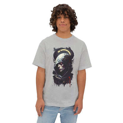 Urban Art Oversized Tee, Graphic Tee, Streetwear Shirt, Unique Art Clothing, Casual Fashion Top, Artistic Unisex T-Shirt
