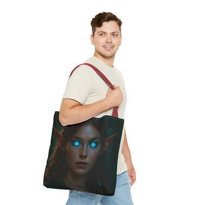 Enchanted Elf Tote Bag | Mystical Shopping Bag, Fantasy Artwork, Gifts for Her, Eco-Friendly Bag, Boho Chic Accessory