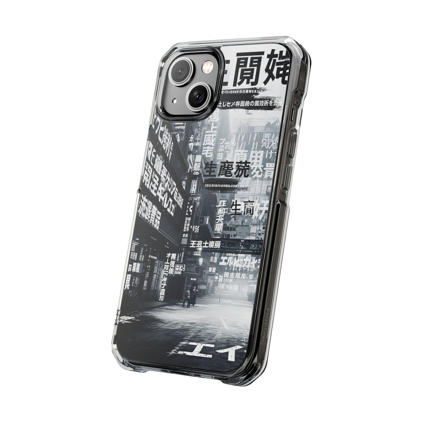 Stylish Magnetic Clear Impact Cases, Phone Protection, Urban Aesthetic, Gift for Tech Lovers, Summer Vibes, Trendy Accessories