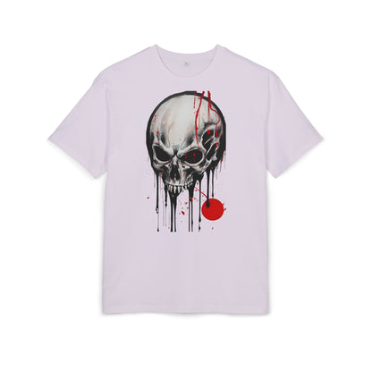 Gothic Skull Oversized Tee - Trendy Streetwear for Music Lovers, Grunge Style, Halloween Costume, Alternative Fashion, Graphic Tee