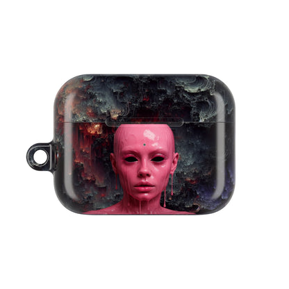 Dark AirPod Case - Horror-Inspired Accessory, Perfect for Goths, Tech Lovers, and Gift Givers, Space Decor, Unique Design