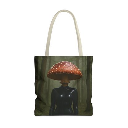 Whimsical Mushroom Tote Bag, Eco-Friendly Carryall, Gift for Nature Lovers, Unique Shopping Bag, Festival Fashion
