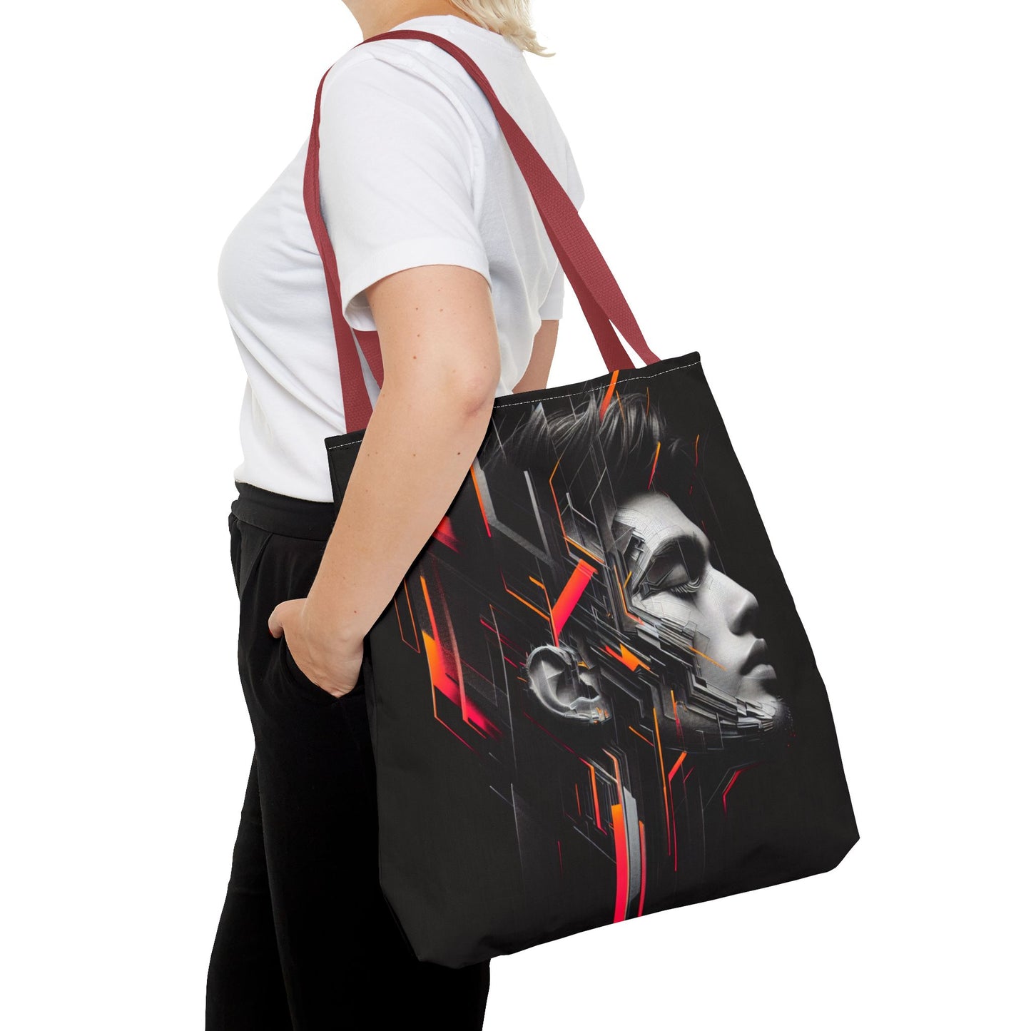 Urban Art Tote Bag - Modern Graphic Design for Daily Use, Gift for Trendsetters, Stylish Accessory, Everyday Carry, Unique Artistry