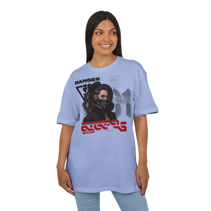 Cyberpunk Aesthetic Unisex Oversize Tee | Stylish Streetwear, Gift for Gamers, Casual Wear, Graphic Tee, Unique Fashion Statement