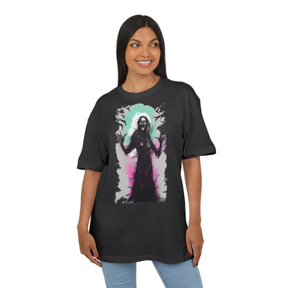 Spooky Witch Oversize Tee - Halloween Shirt, Graphic Tee for Festivals, Trendy Streetwear, Gift for Witch Lovers, Unisex Apparel