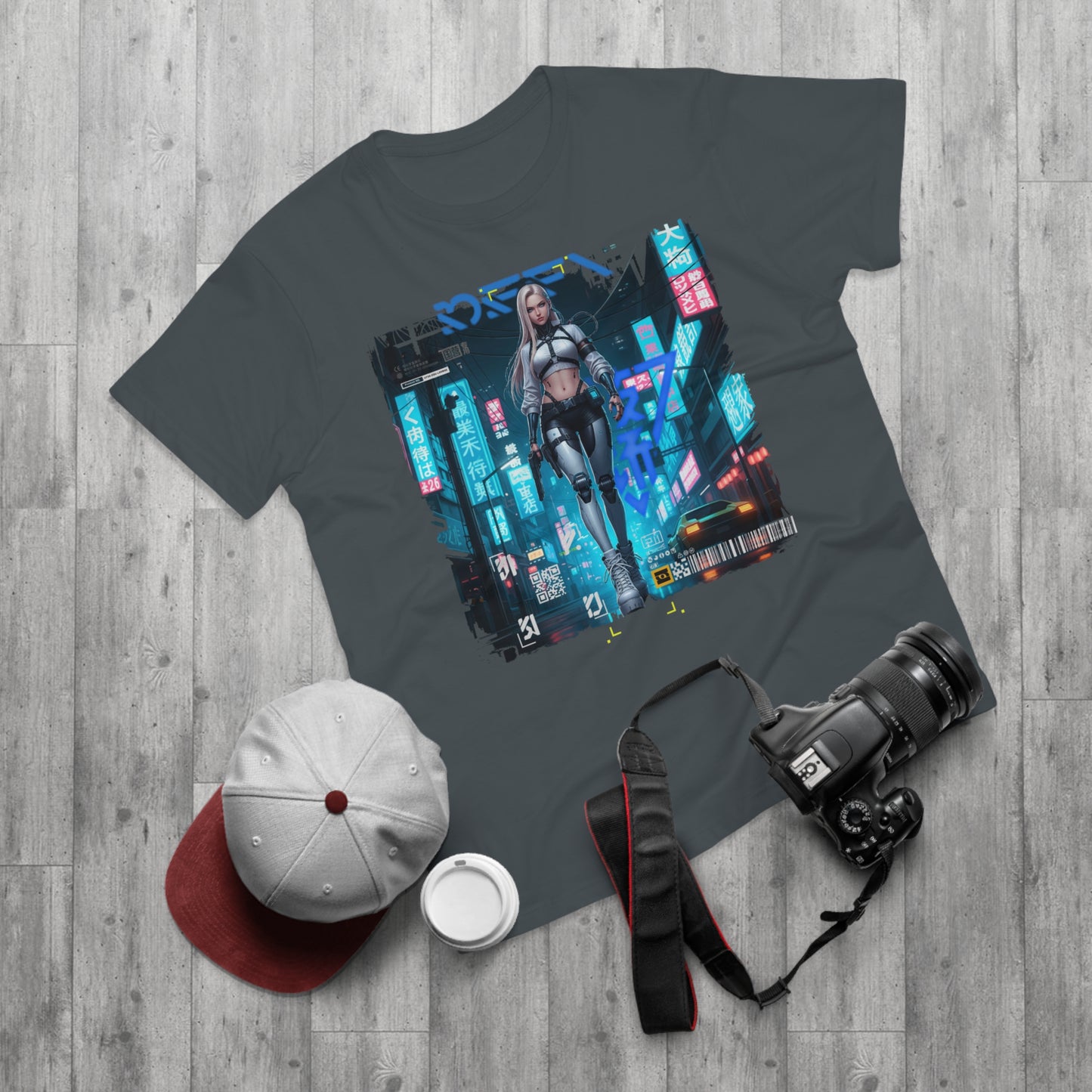 Urban Cyberpunk Unisex T-Shirt, Graphic Tee, Streetwear, Casual Outfit, Festival Wear, Gift for Tech Lovers