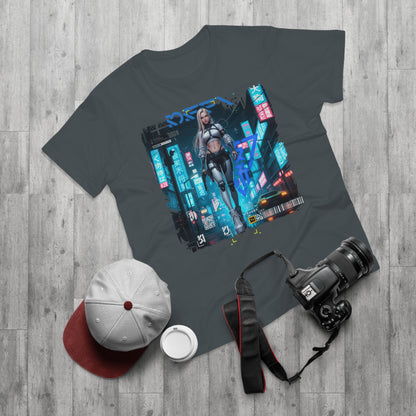 Urban Cyberpunk Unisex T-Shirt, Graphic Tee, Streetwear, Casual Outfit, Festival Wear, Gift for Tech Lovers