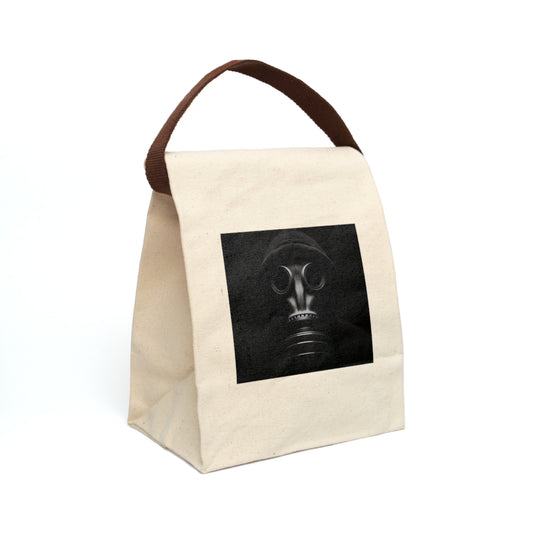 Edgy Canvas Lunch Bag, Eco-Friendly Tote, Unique Gift for Teens, Alternative Fashion, Back to School