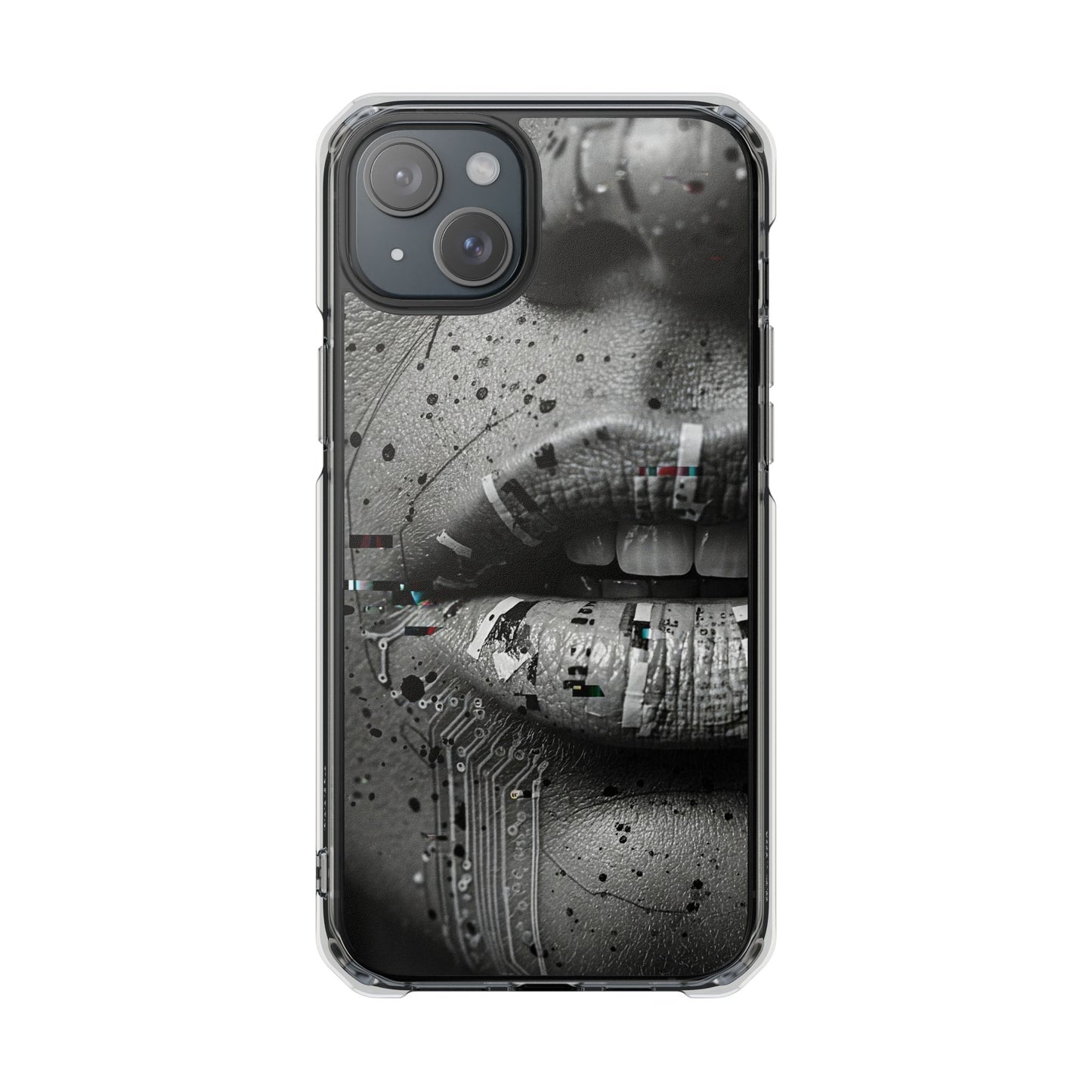 Magnetic Clear Impact Phone Case for Stylish Protection, Urban Aesthetic, Trendy Gift, Phone Accessories, Personalized Present