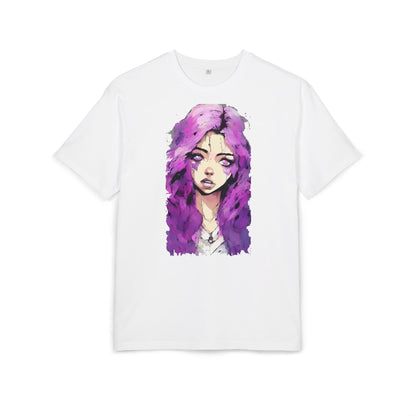 Artistic Oversize Tee - Stylish Women’s Graphic Tee, Casual Streetwear Top, Gift for Her, Unique Art Apparel, Trendy Everyday Wear