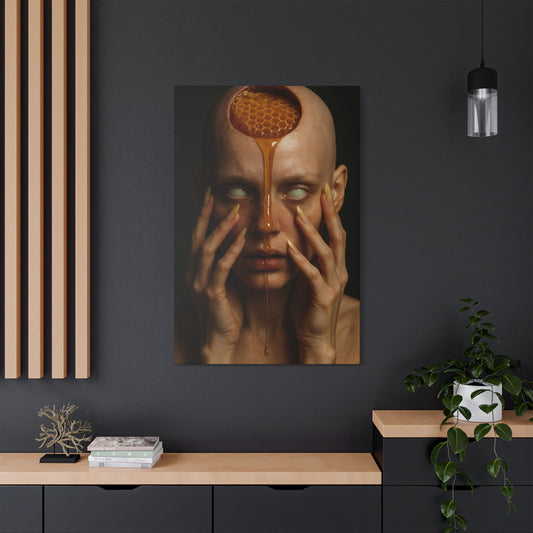 Artistic Wall Canvas Print, Modern Home Decor, Unique Art Piece, Abstract Design, Statement Wall Art
