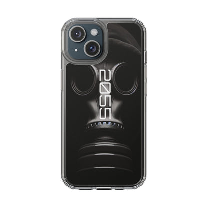 Phone Case Dystopian Gas Mask Design