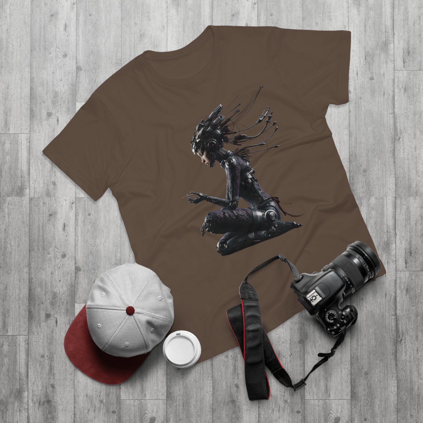 Futuristic Cyberpunk Unisex T-Shirt - Unique Graphic Tee