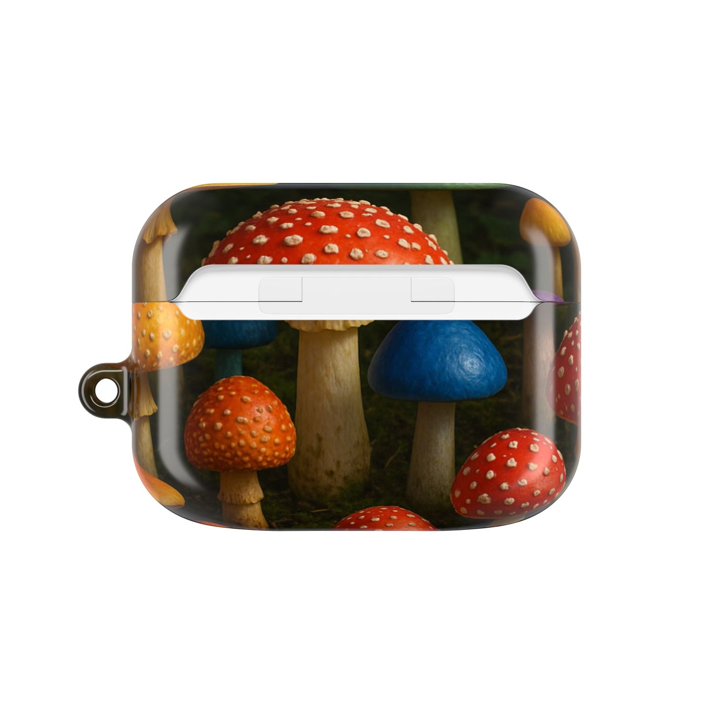 Colorful Mushroom AirPod Case - Quirky, Fun, Eco-Friendly Accessory for Nature Lovers, Perfect Gift for Birthdays, Holidays