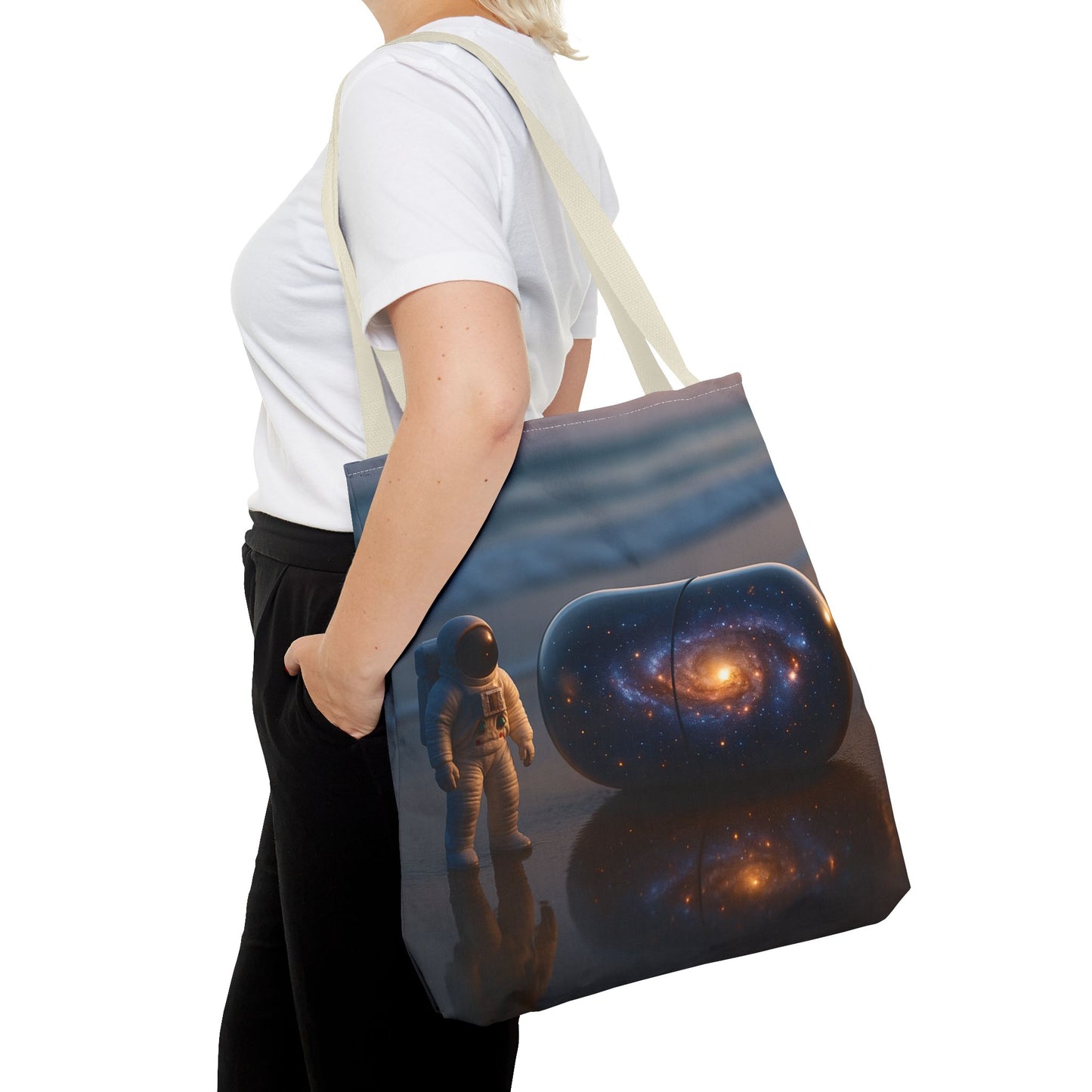 Galactic Dreams Tote Bag | Cosmic Space Design | Perfect for Astronaut Lovers, Gifts, Beach, Travel, Everyday Use