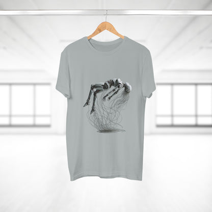 Futuristic Graphic Tee, Cool Unisex T-Shirt for Tech Enthusiasts, Gift for Birthdays, Casual Wear, Unique Art Shirt