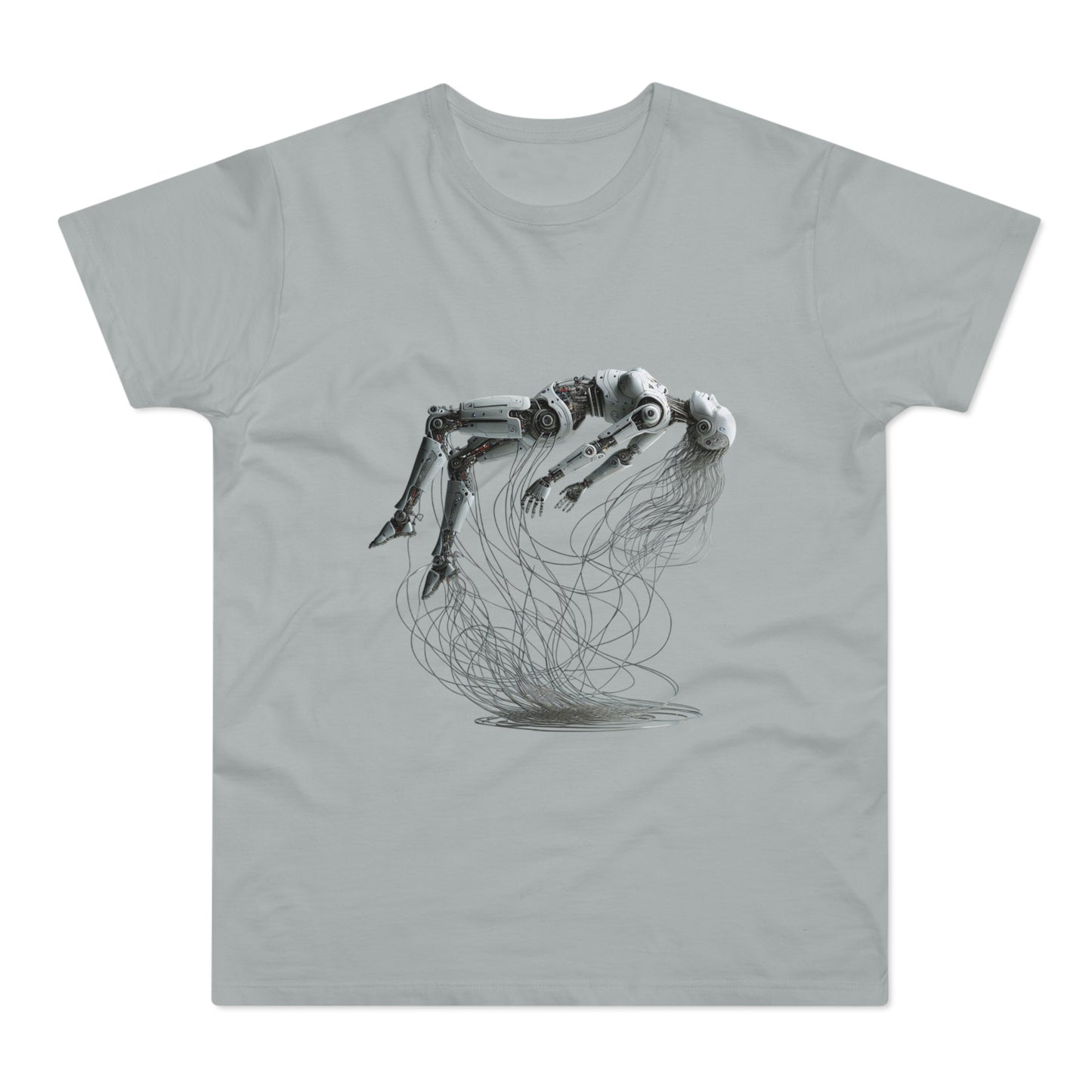 Futuristic Graphic Tee, Cool Unisex T-Shirt for Tech Enthusiasts, Gift for Birthdays, Casual Wear, Unique Art Shirt
