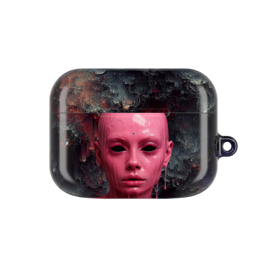 Dark AirPod Case - Horror-Inspired Accessory, Perfect for Goths, Tech Lovers, and Gift Givers, Space Decor, Unique Design