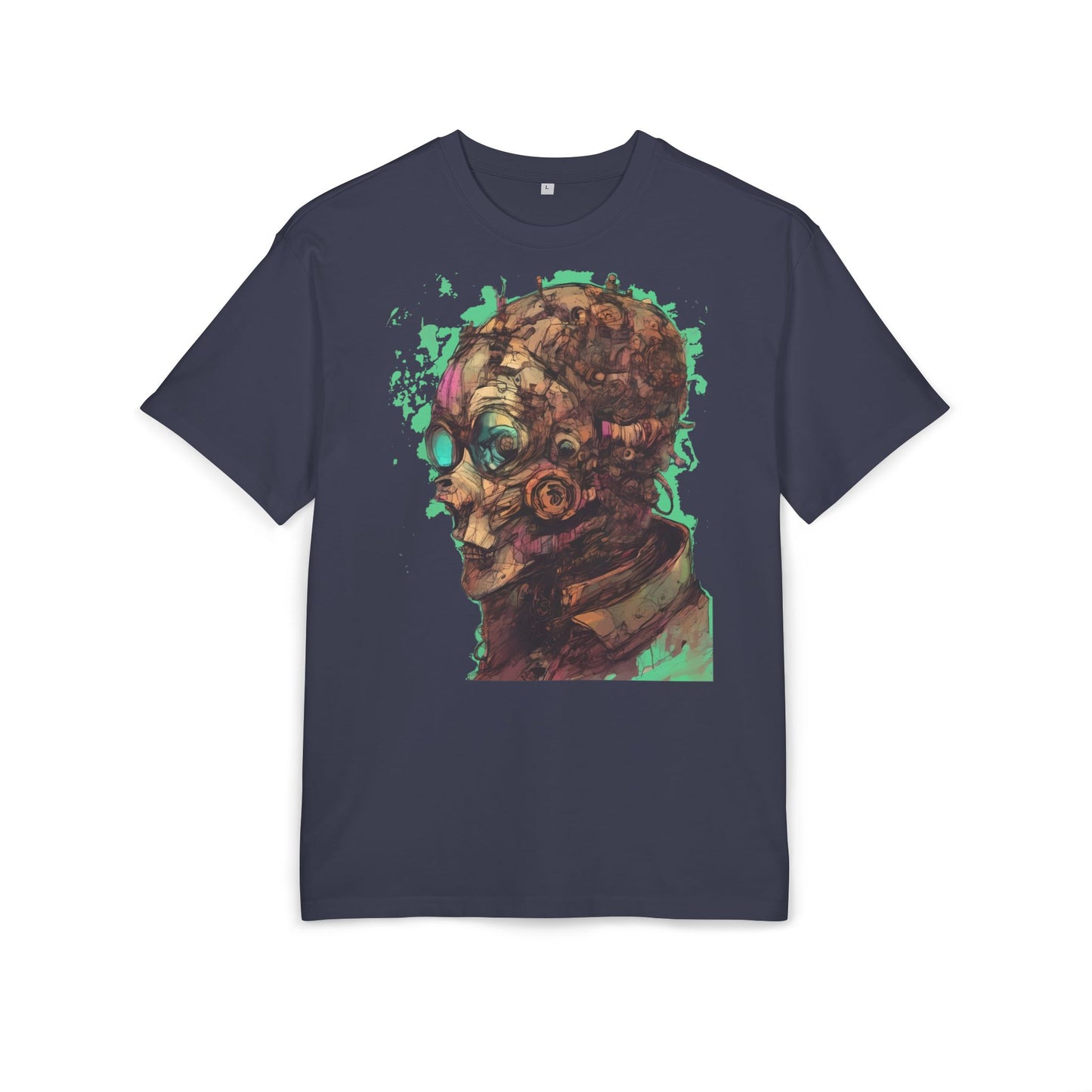 Artistic Oversize Tee - Unique Graphic Shirt for Art Lovers, Unisex Fashion, Streetwear Style, Gift for Creatives, Trendy Apparel