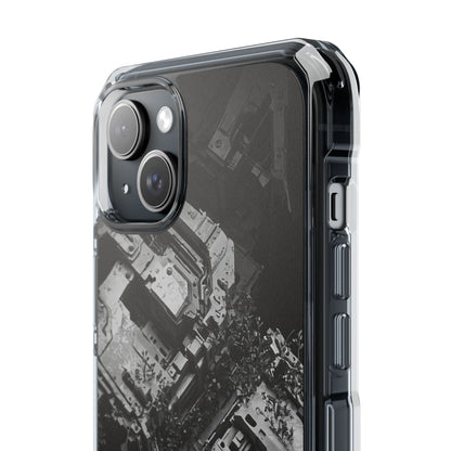 Stylish Magnetic Clear Impact Cases for iPhone, Heavy-Duty Protection, Customized Cases, Tech Lover Gift, Trendy Phone Accessories