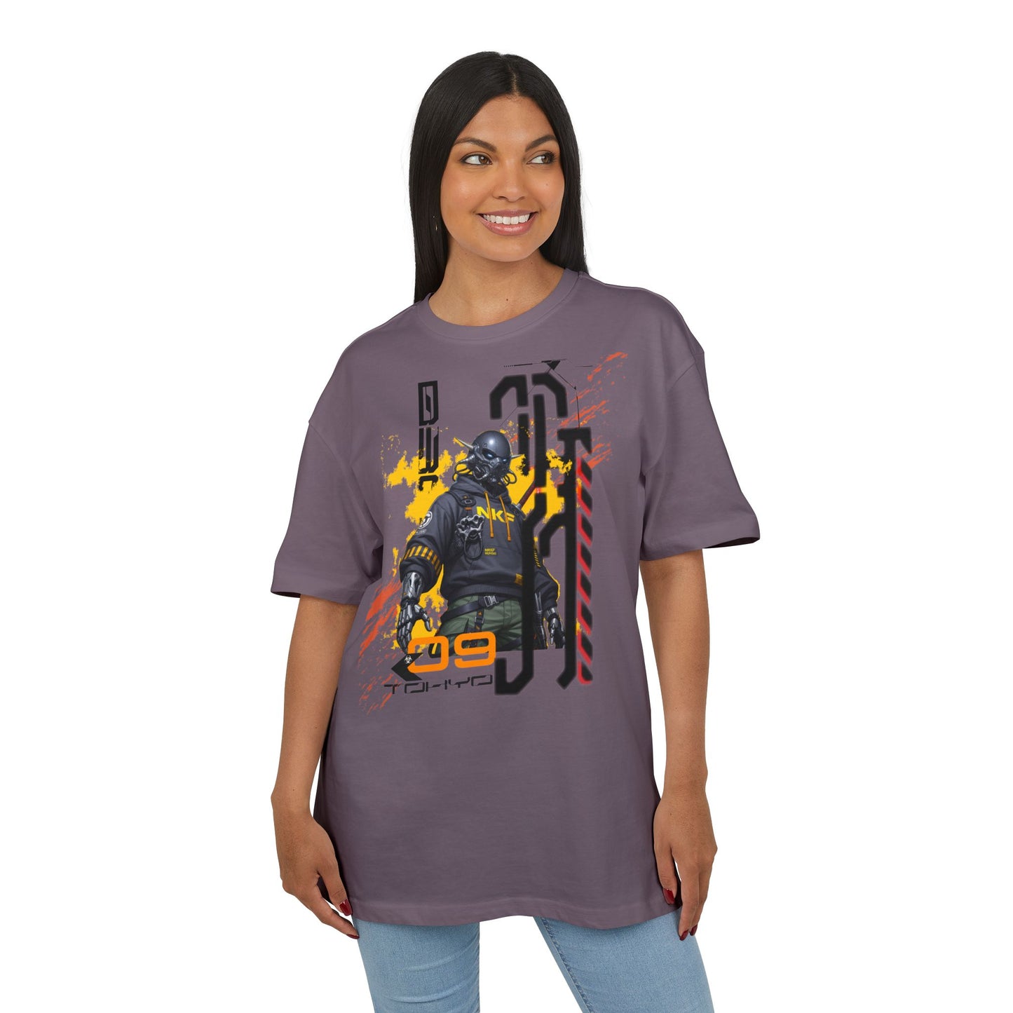Urban Street Art Oversize Tee, Graphic Tee, Hip Hop Apparel, Streetwear Style, Men’s and Women’s Fashion, Casual Wear
