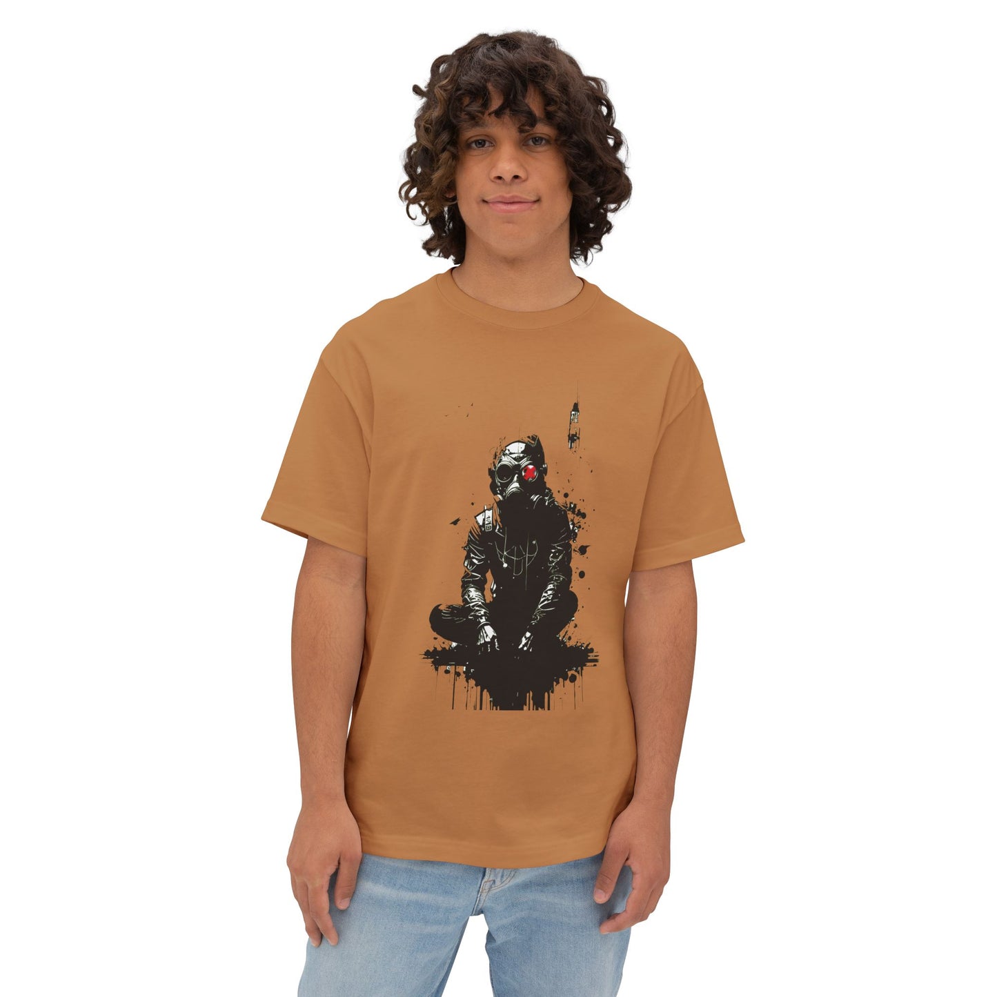 Street Art Graphic Tee for Casual Vibes, Unisex Oversized Boxy Tee, Cool Streetwear Top, Gift for Art Lovers, Perfect for Festivals, [...]