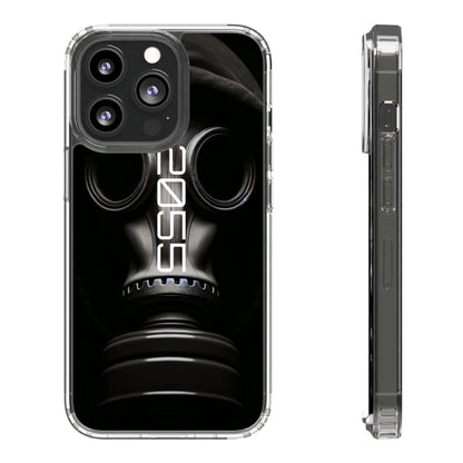 Phone Case Dystopian Gas Mask Design
