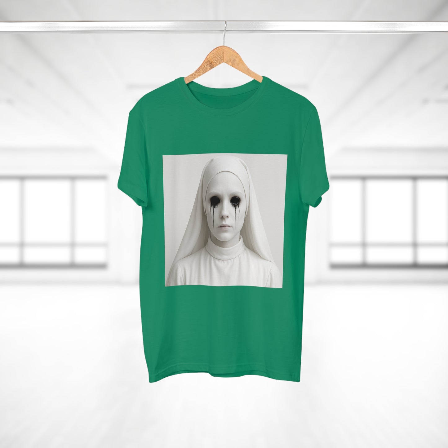 Spooky Art Tee, Unisex Graphic T-shirt, Halloween Costume, Horror Aesthetic Shirt, Creepy Vintage Look Top