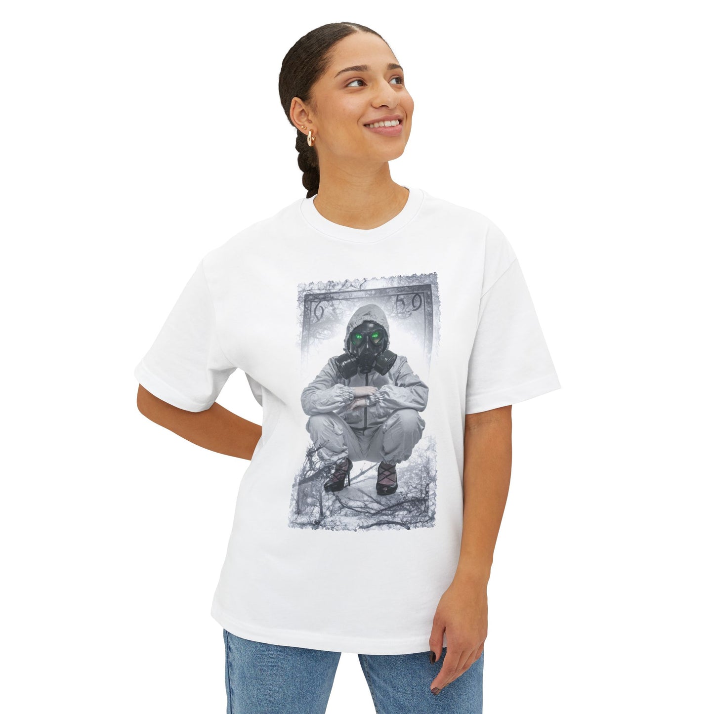 Streetwear-Inspired Graphic Tee, Unisex Oversized Tee, Casual T-Shirt, Summer Outfit Essential, Unique Gift