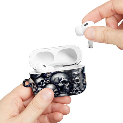 Gothic Skull AirPod Cases - Edgy Accessories for Music Lovers, Unique Gift for Teens, Halloween, Gothic Style, Skull Designs