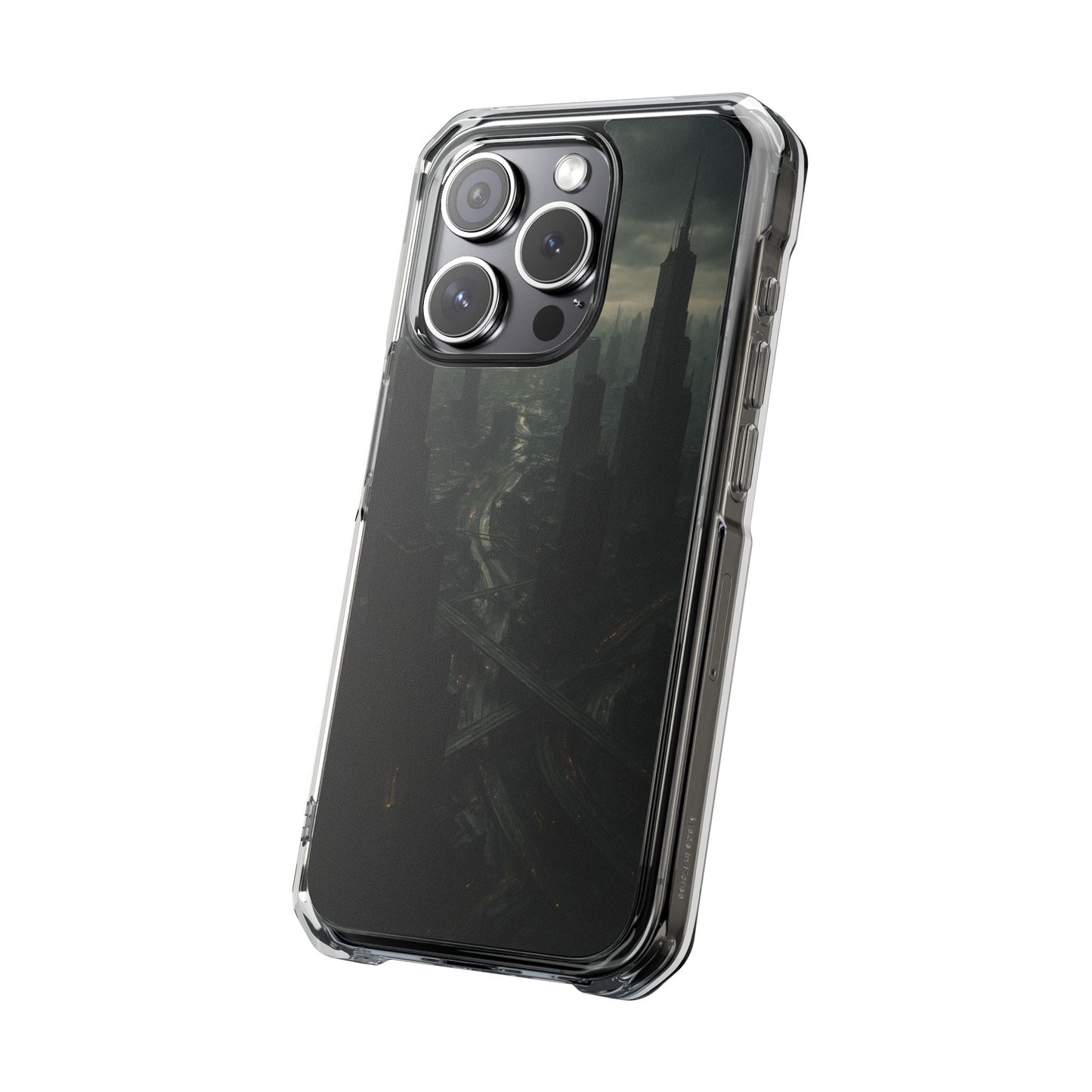 Magnetic Clear Impact Cases for a Stylish and Protective Phone Add a Futuristic Touch, Gift for Tech Lovers, Birthday or Holiday Present