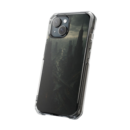 Magnetic Clear Impact Cases for a Stylish and Protective Phone Add a Futuristic Touch, Gift for Tech Lovers, Birthday or Holiday Present