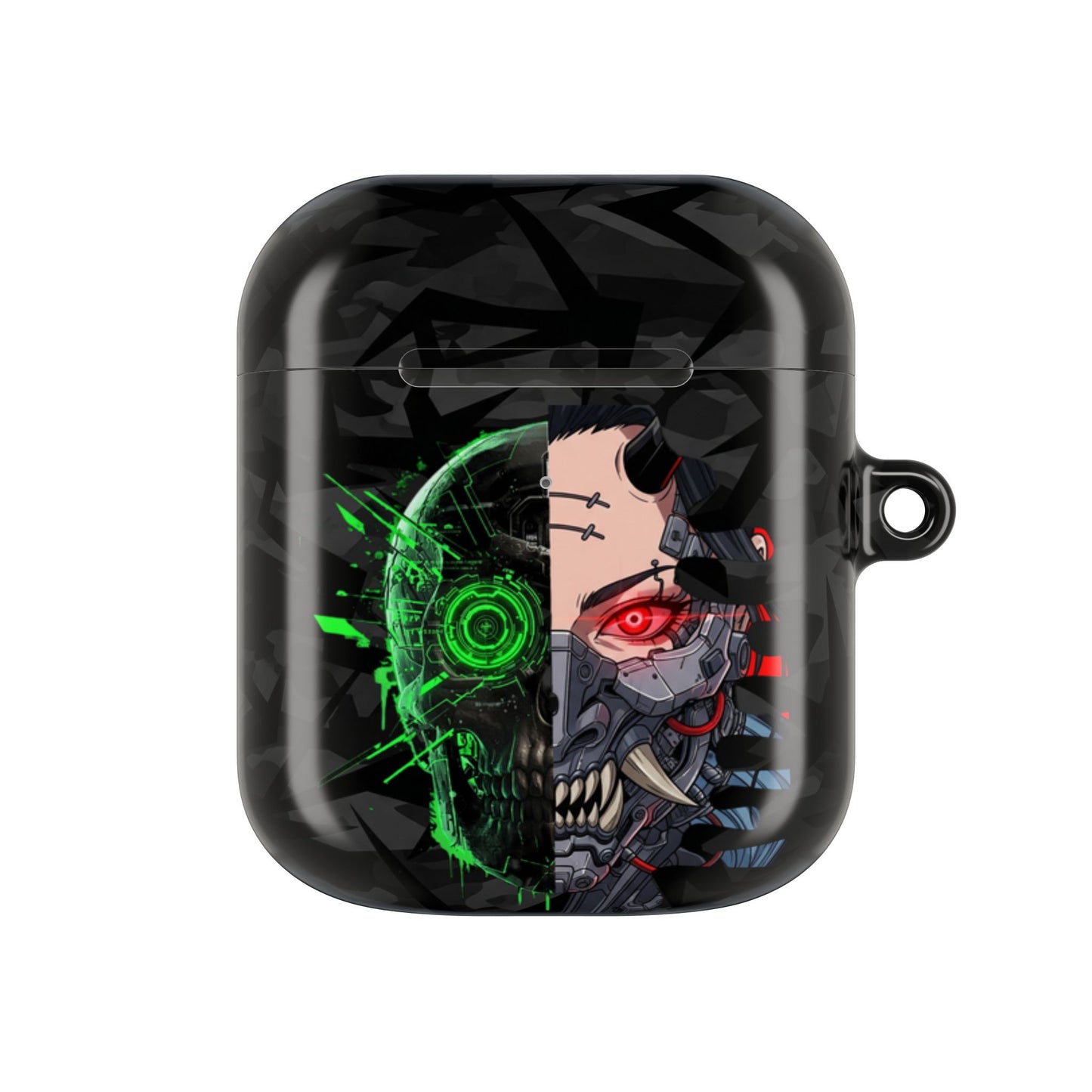 Edgy AirPod Case for Stylish Protection, Gift for Tech Lovers, Accessories for Gamers, Modern Decor, Trendy Tech Gifts