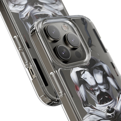Clear Phone Cases with Cyber Design
